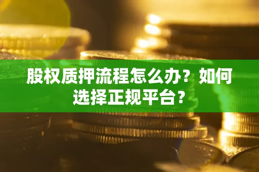 济南股权质押流程怎么办？如何选择正规平台？