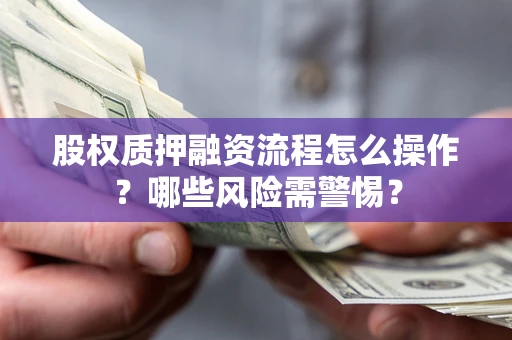济南股权质押融资流程怎么操作？哪些风险需警惕？