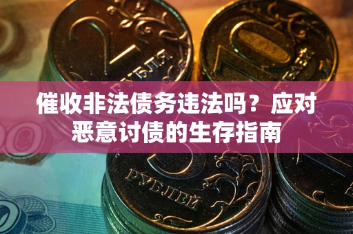 济南催收非法债务违法吗？应对恶意讨债的生存指南
