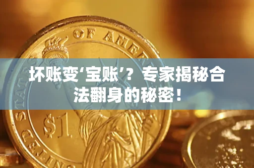 济南坏账变‘宝账’？专家揭秘合法翻身的秘密！