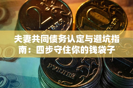 济南夫妻共同债务认定与避坑指南：四步守住你的钱袋子