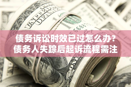 济南债务诉讼时效已过怎么办？债务人失踪后起诉流程需注意什么？
