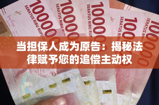 济南当担保人成为原告：揭秘法律赋予您的追偿主动权