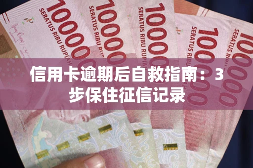 济南信用卡逾期后自救指南：3步保住征信记录