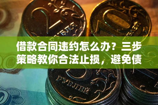 济南借款合同违约怎么办？三步策略教你合法止损，避免债务危机升级